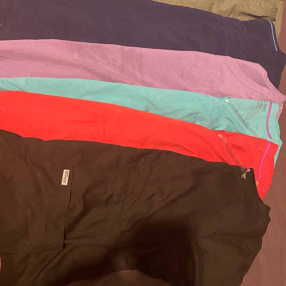 Scrub tops